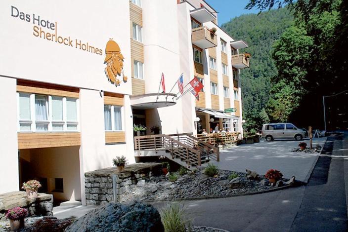 Das Hotel Sherlock Holmes Meiringen Exteriör bild