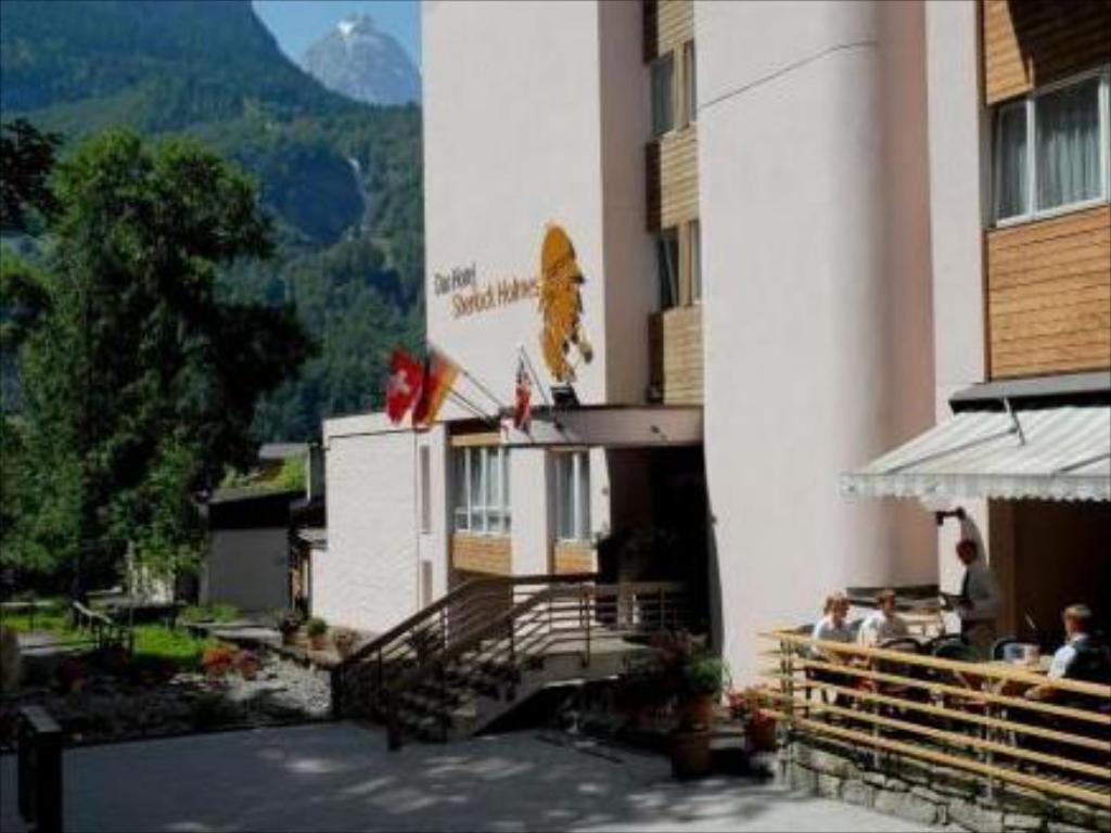 Das Hotel Sherlock Holmes Meiringen Exteriör bild